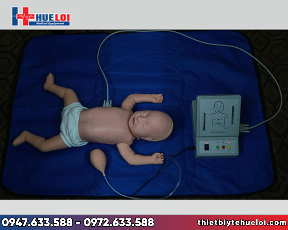 Mô hình thực tập cấp cứu ngừng tuần hoàn trên trẻ sơ sinh